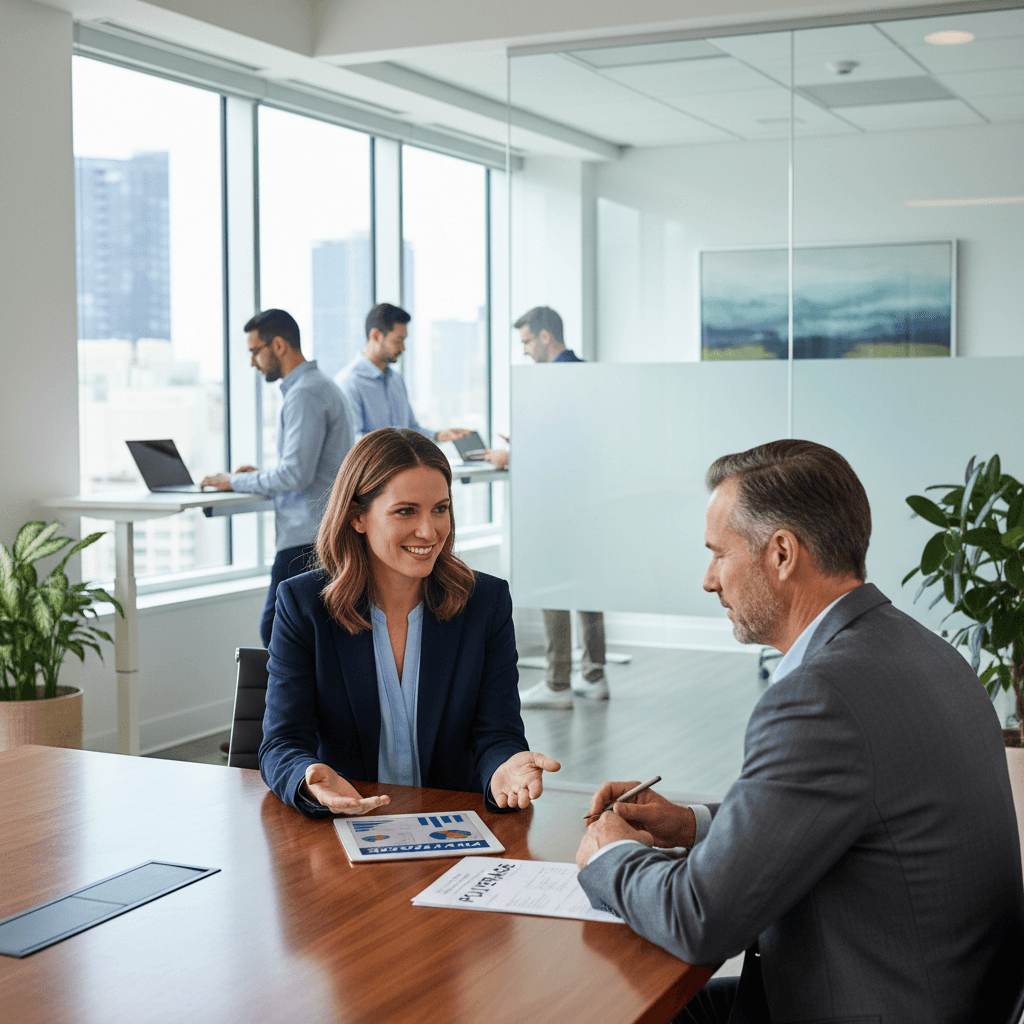 Insurance broker consultation